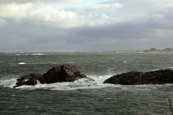 Det bløs utover mot Andenes!