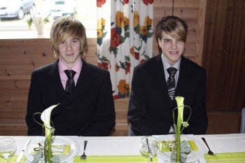 Patrick og Truls konfirmert