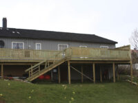 Ny-verandaen snart ferdig!