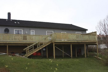 Ny-verandaen snart klar