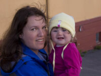 Mamma og Elena i Bodø