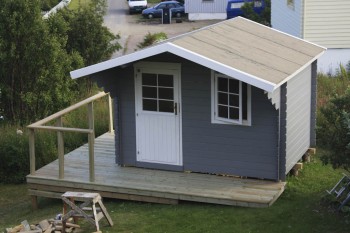 Verandaen snart klar...