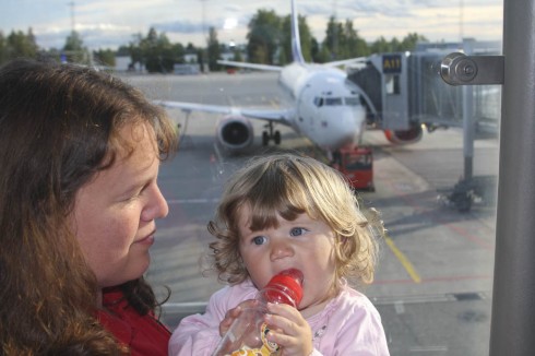 Klar før dagens siste flytur