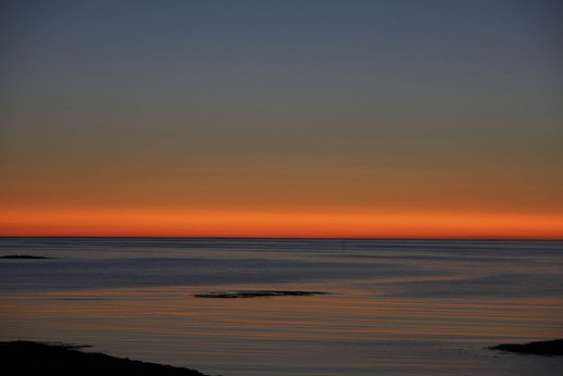 Solnedgangen, onsdag 10 september