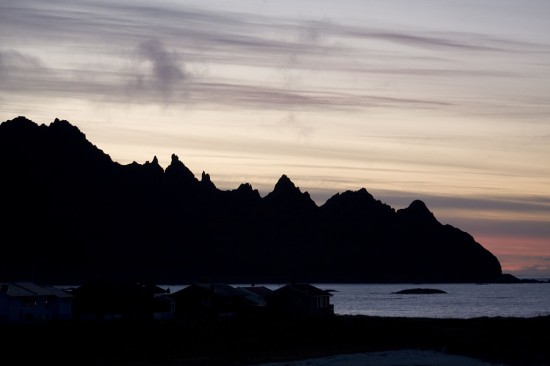 Et vakkert syn - Klæva i november-lys