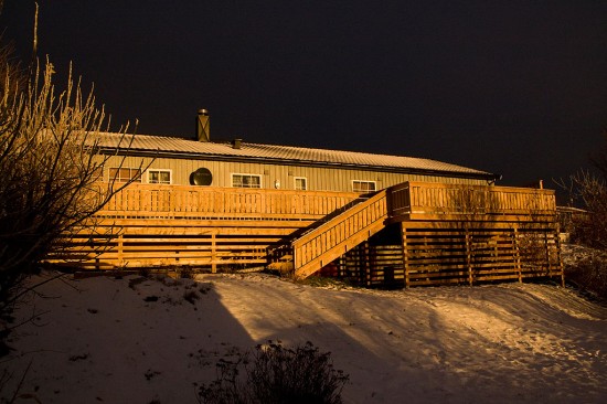 14.11 2008 - DO-veien rett før en snyeling