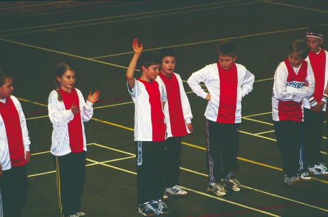 Thomas som ung håndballspeller