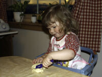 Elena i bollebakinga…