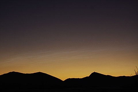13.12 2008: Vakre Perlemorskya over Andøya