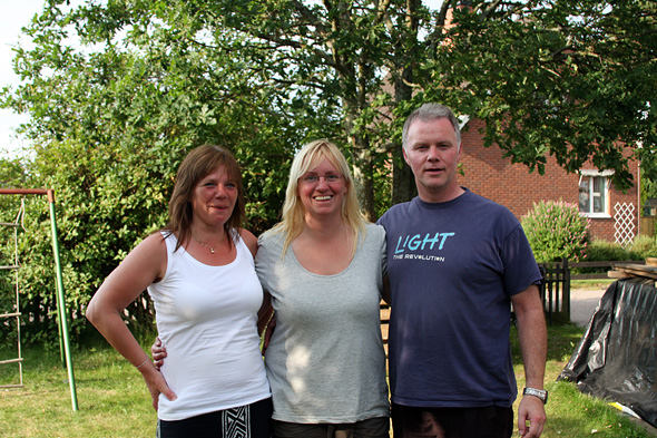 30.6 2009: Tre søsken på samme brett - etter 45 år!!