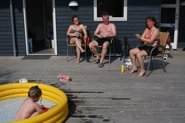 4.7 2009: Gjengen på plass i Marielyst - i solinga