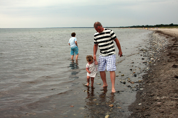 6.7 2009: Noen "hærte" sæ også nedi vannet en kjapp tur