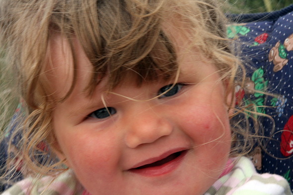 6.7 2009: Ho Elene blir meir og meir brun