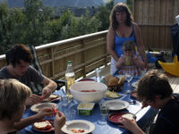 Reka på verandaen…