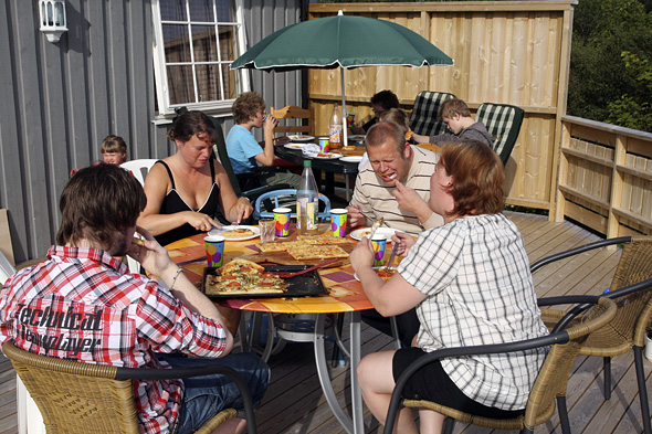 31.7 2009: Thomas, med ryggen mot kamera va også med!