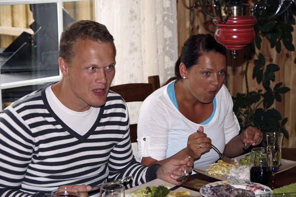 2.7 2009: Han Øyvind og ho Ann-Kristin gafle inn