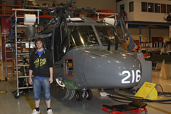 18.8 2009: Thomas fremfør Lynx sernr 216