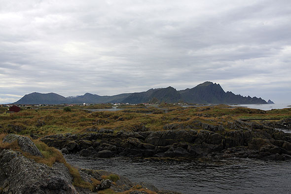 22.8 2009: Oversiktsbilde - Nordspissen av Andøya