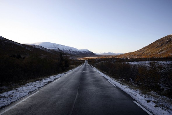 Stavedalen etter ei frostnatt