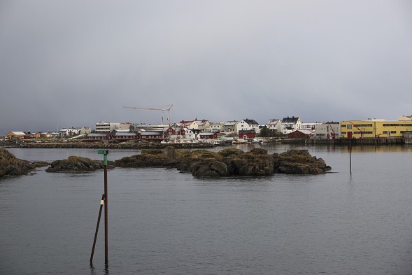 Andenes sett fra moloen