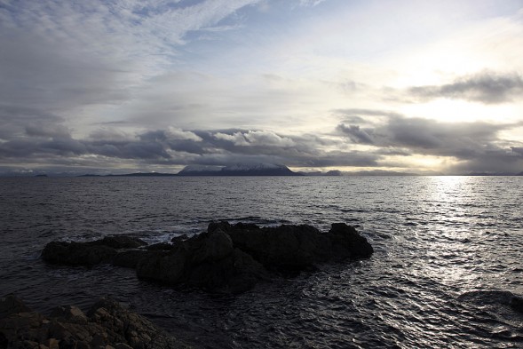 Andfjorden med Grytøya på andre sia...