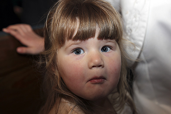 Brudepia 2: Ho Elena e litt skeptisk tell det som skal skje...