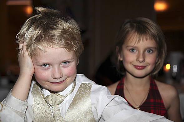 Han Jakob og ho Lilli utpå kvelden