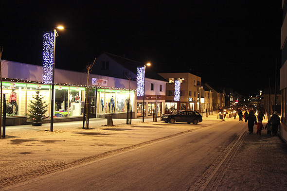 Koselig i Andenes sentrum  :-)