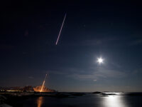 Nattas rakett – den siste før i år