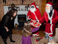 Julaften med nissebesøk fra &laquo;England&raquo;