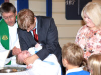 Sander Øystein døpt i dag på Dverberg