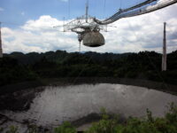 Ekskursjonen tell Arecibo Radio Observatory i dag