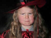 Ei farlig Halloween-heks…