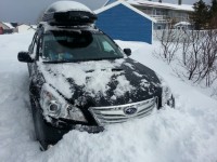 I Subaru-vær e det bære Subaru som holder!