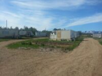 Plass 58 og spikerteltet på Sannes