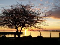 Solnedgang i Nonnenhorn.