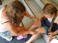 Elena med en fallkrise