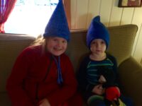 Blånissan på plass