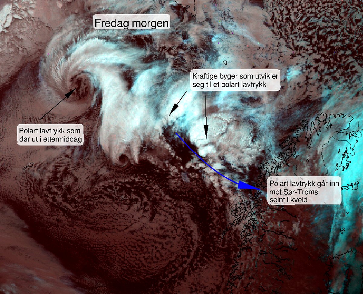 Fær mæ som elske skikkelig uvær e polare lavtrykk smågodta!