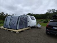 Campingplassen ferdig…