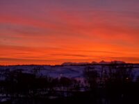 Første nyttårsdag 2024 – himmelen i fyr…