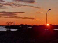 Soloppgang over Andenes
