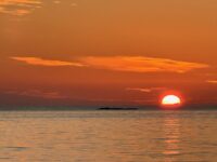 Midnattsol (på Bleiksstranda)